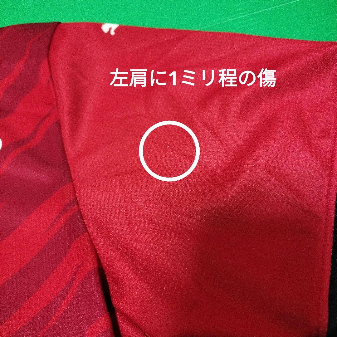 未使用タグ付き※ワケアリ　ロアッソ熊本　オーセンティックユニフォーム