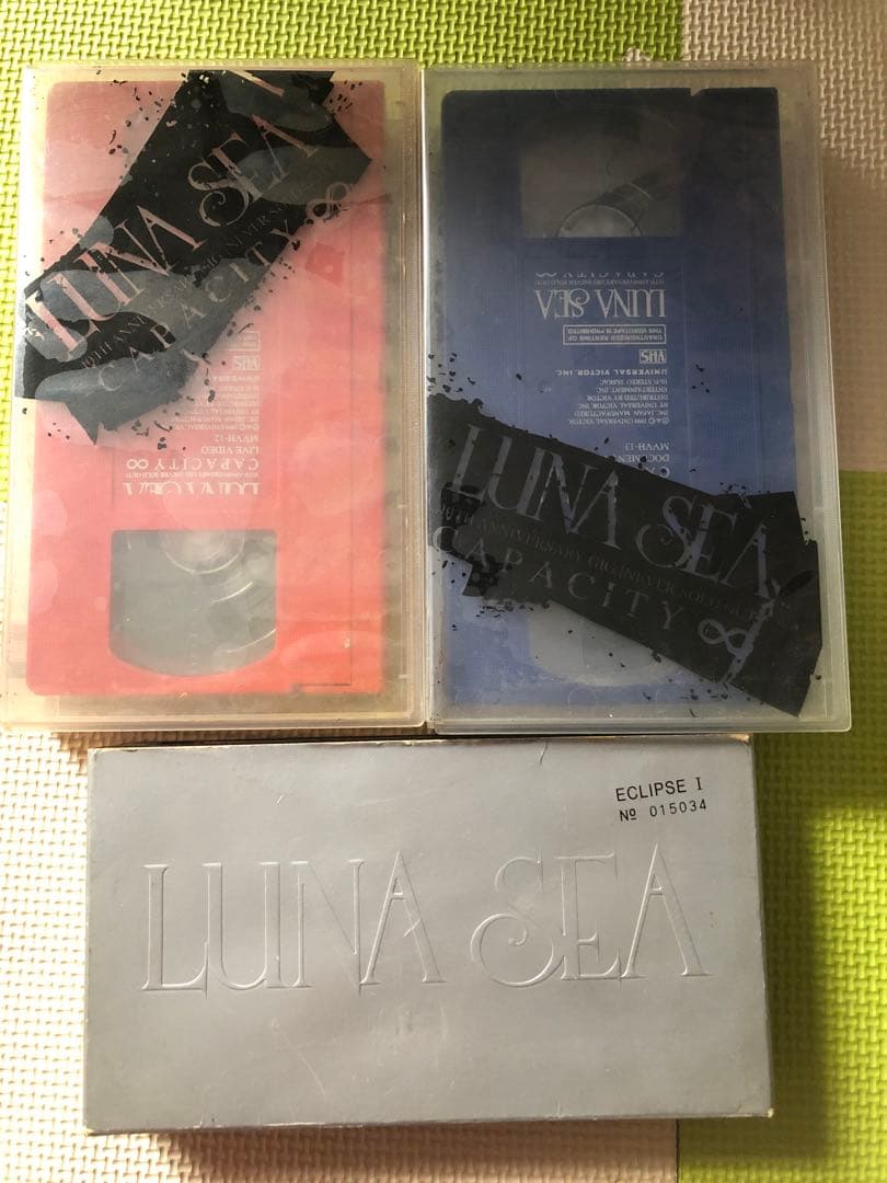 ファン必見☆⭐︎LUNA SEA★　レア貴重VHS 3本セット　激美品☆状態◎
