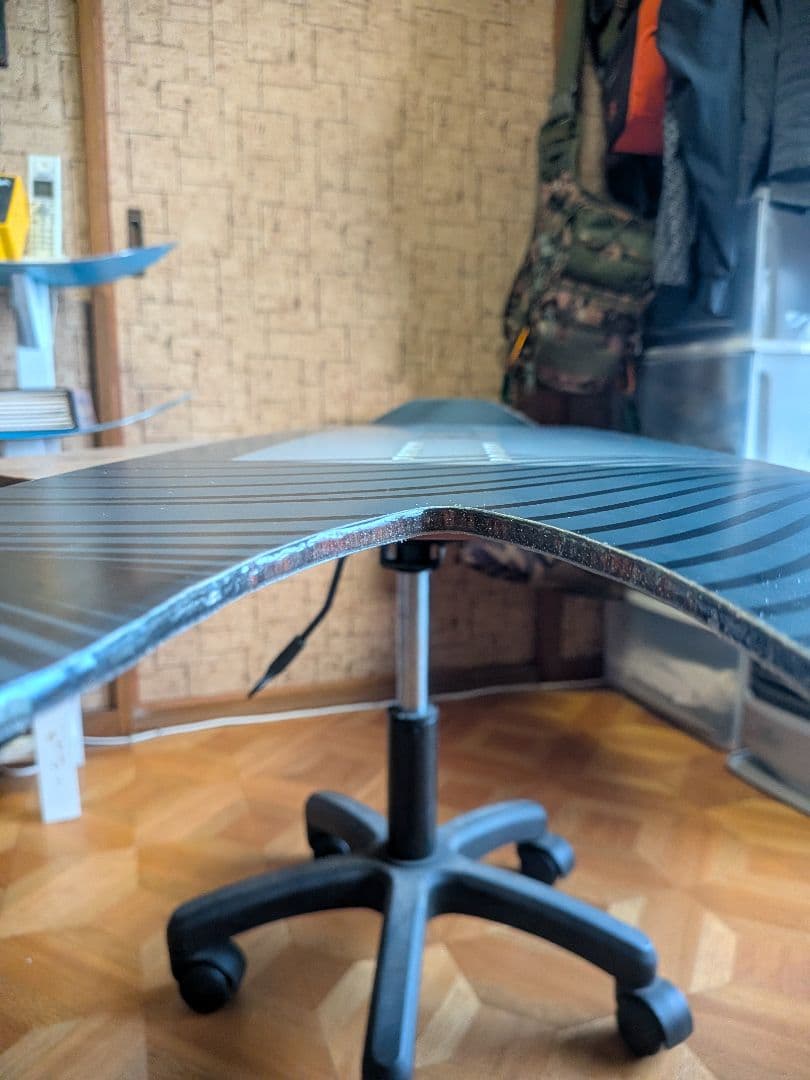 yonex smooth154→140ショートテール改造板