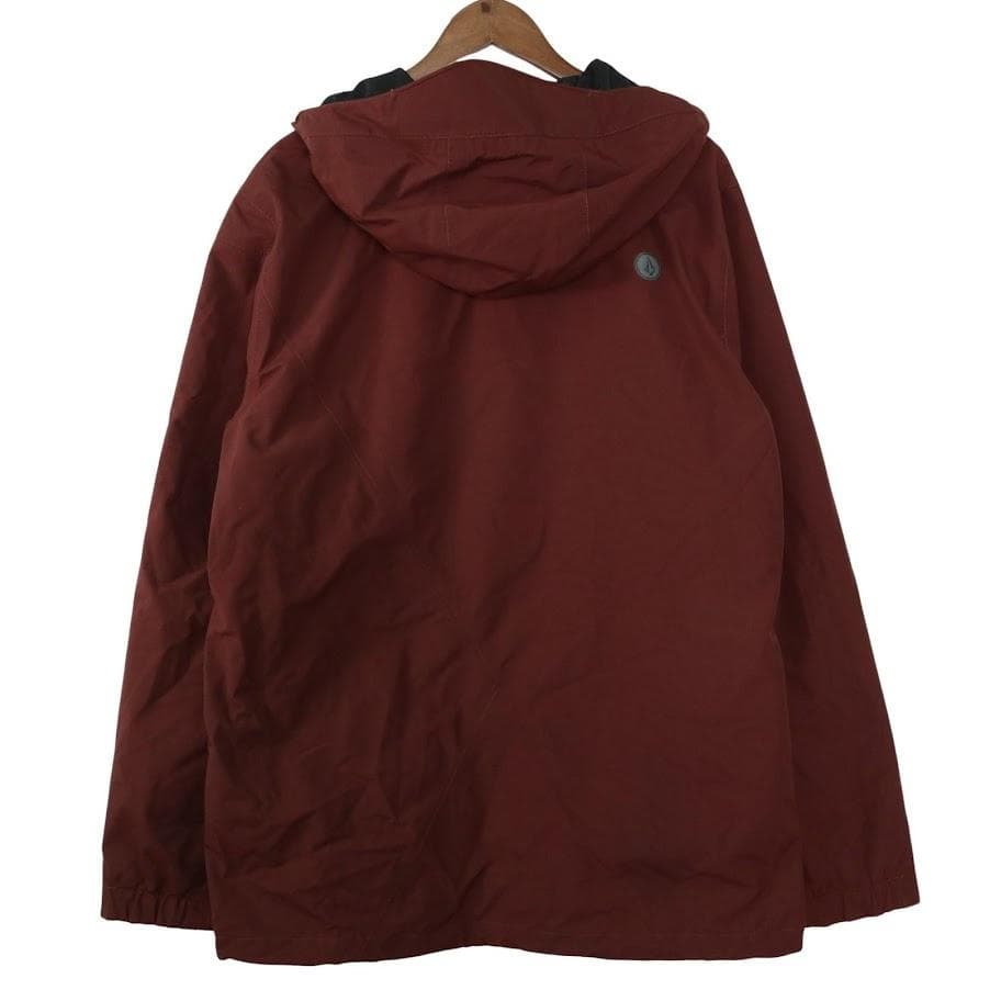 【人気】VOLCOM ボルコム GORE-TEX L スノボウェア　ボルドー