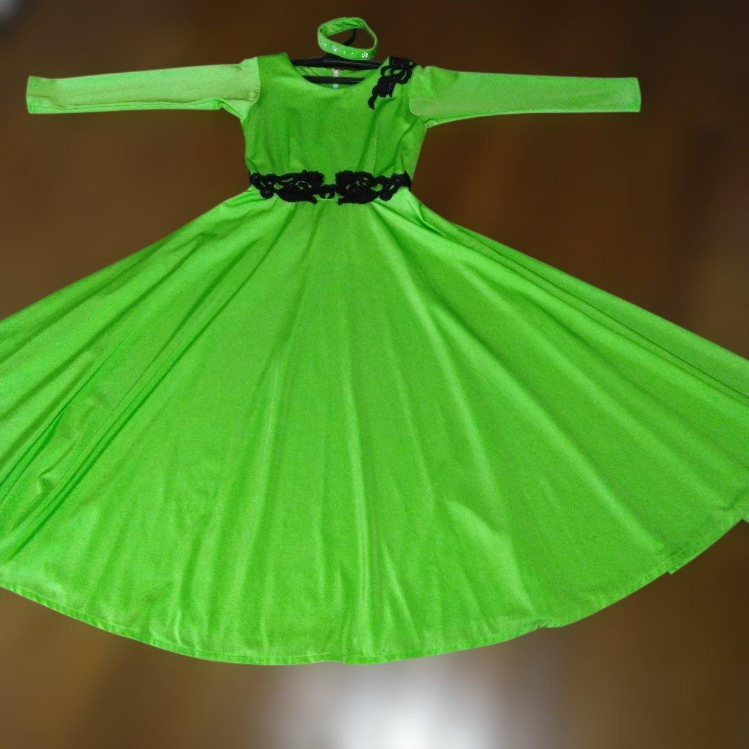 社交ダンススタンダードドレス 　ロングドレス