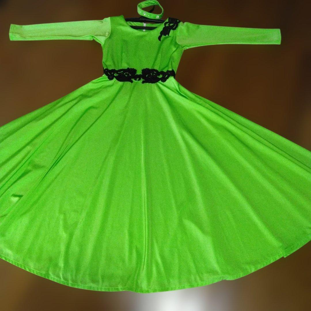 社交ダンススタンダードドレス 　ロングドレス