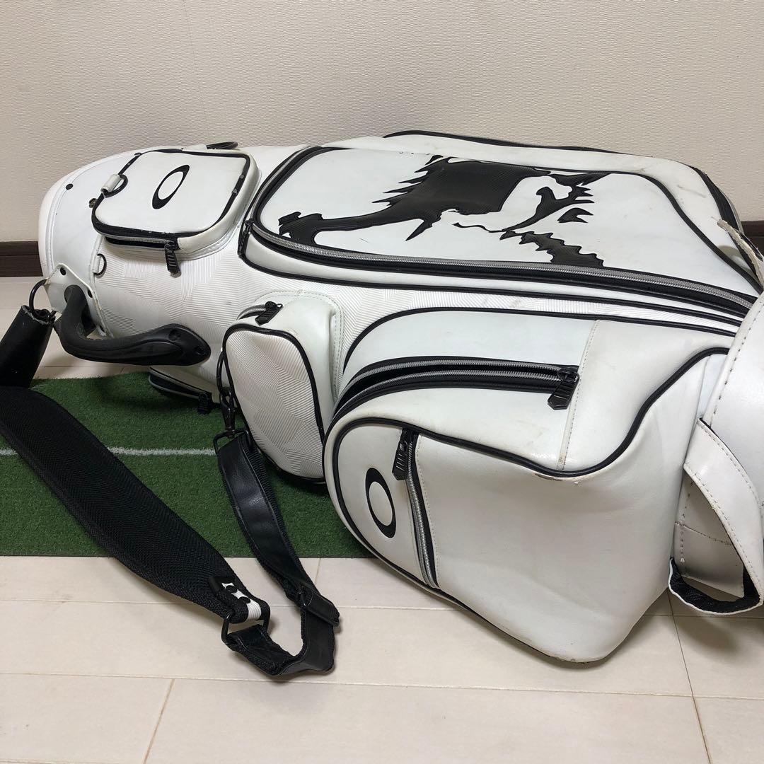 【OAKLEY】オークリースカル柄キャディバック カートタイプ