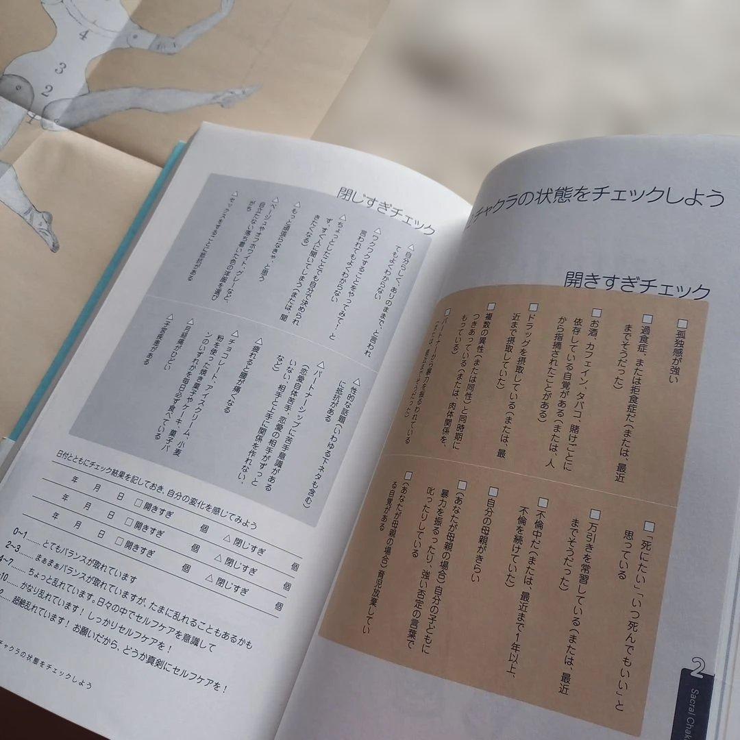 ☆直筆メッセージ入り　kai kaiのチャクラケアブック　チャクラ　辞典