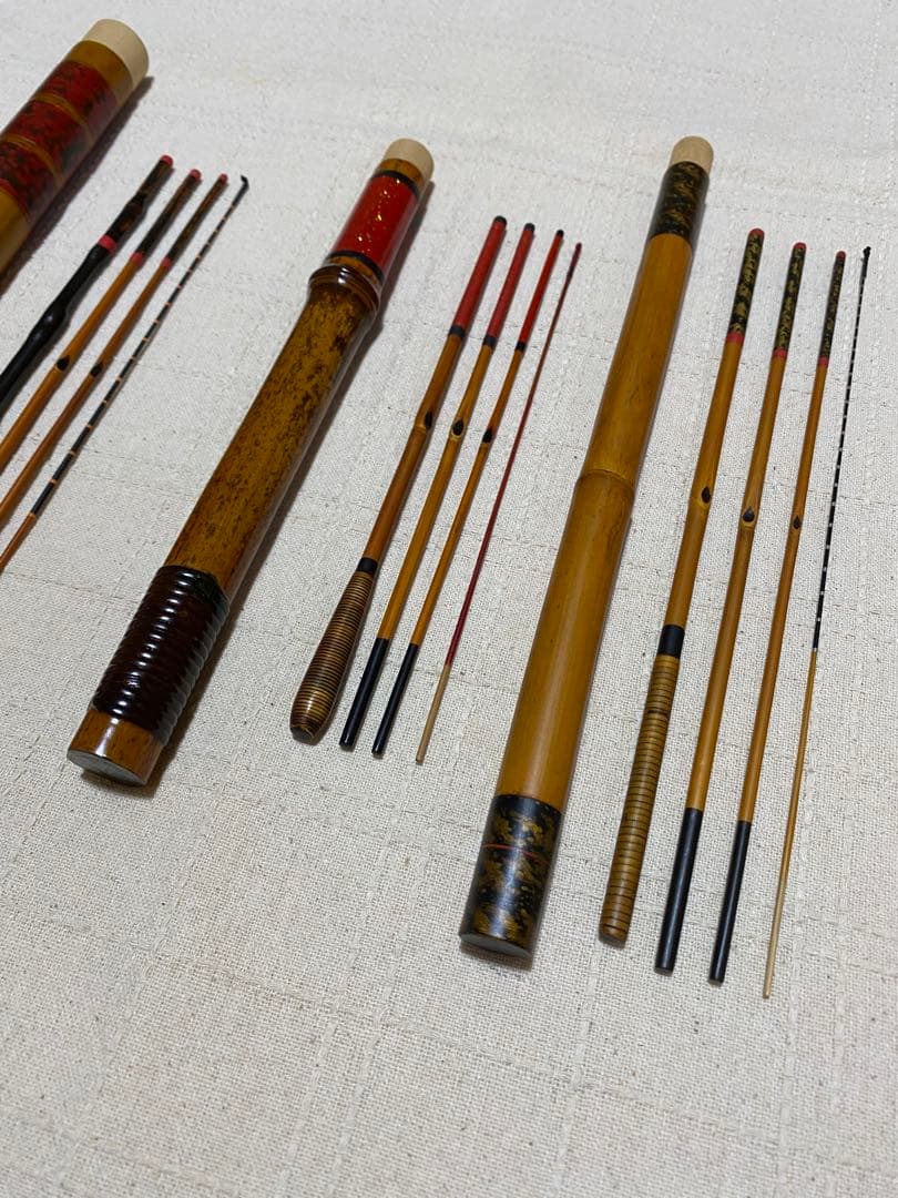タナゴ竿　3本まとめ売り　竹竿　和竿