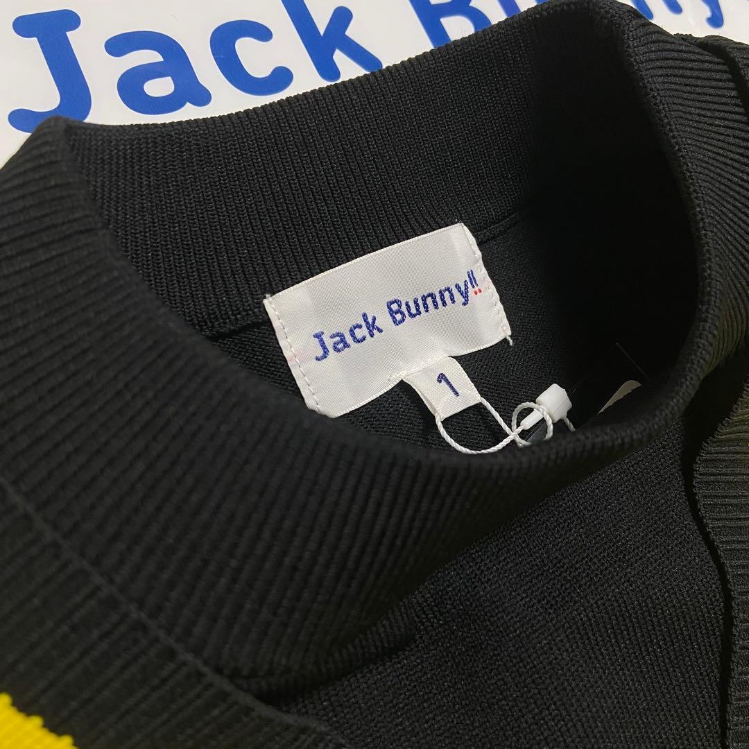 ジャックバニー パーリーゲイツ 半袖 ニットワンピース チュニック サイズ1