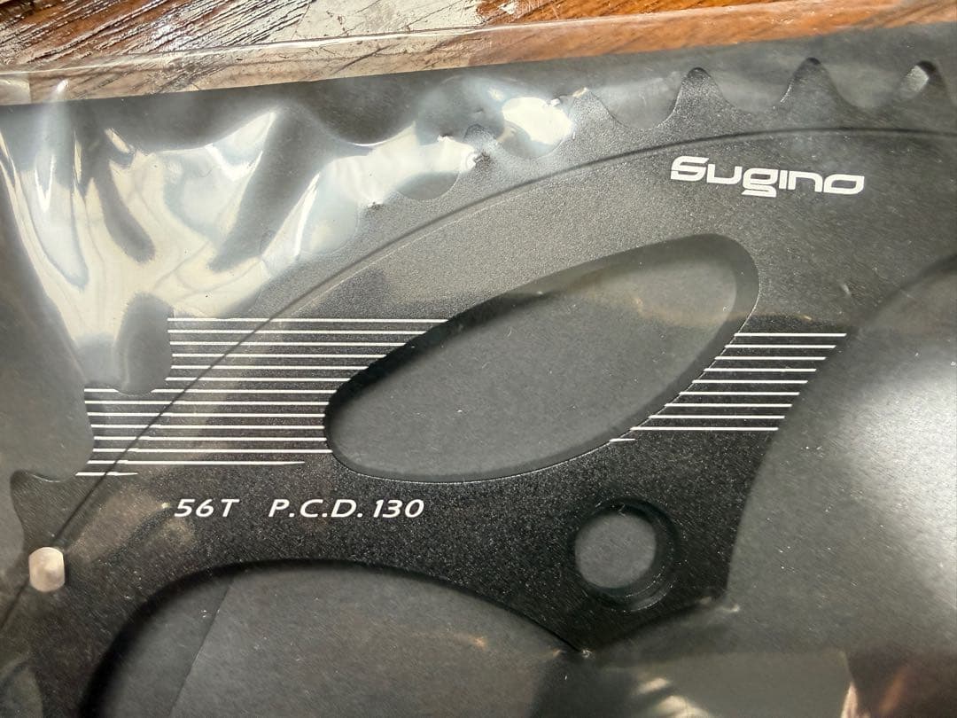 Sugino チェーンリング 56T 42T PCD130