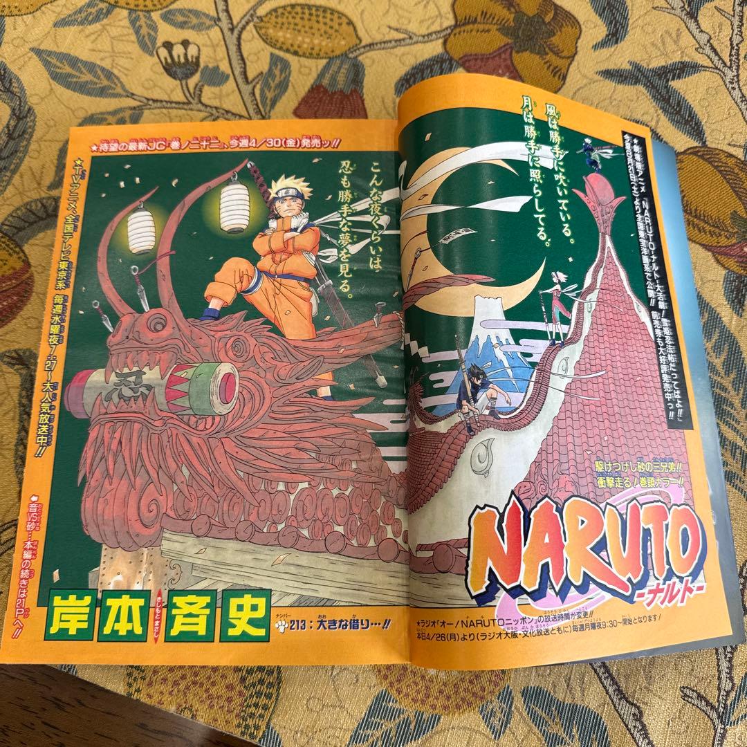 週刊少年ジャンプ 22・23号 2004年 NARUTO特集