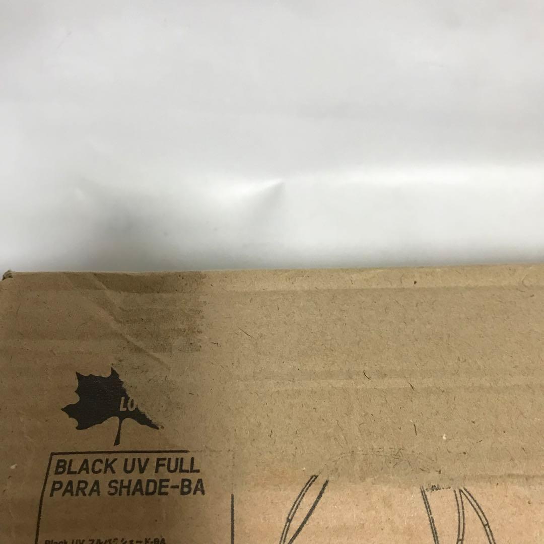 LOGOSロゴス　ブラックフルパラシェード ブラック　UV　 フルクロースタイプ
