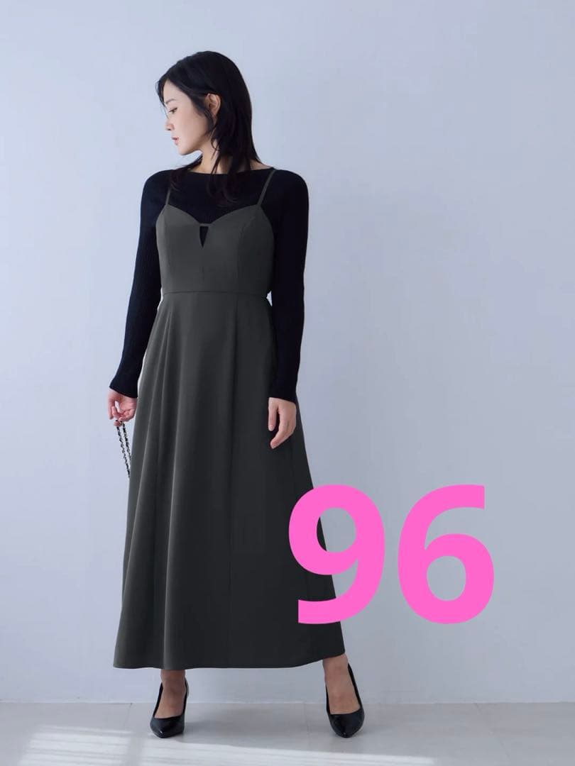 プルオーバーデザインキャミワンピース　overE