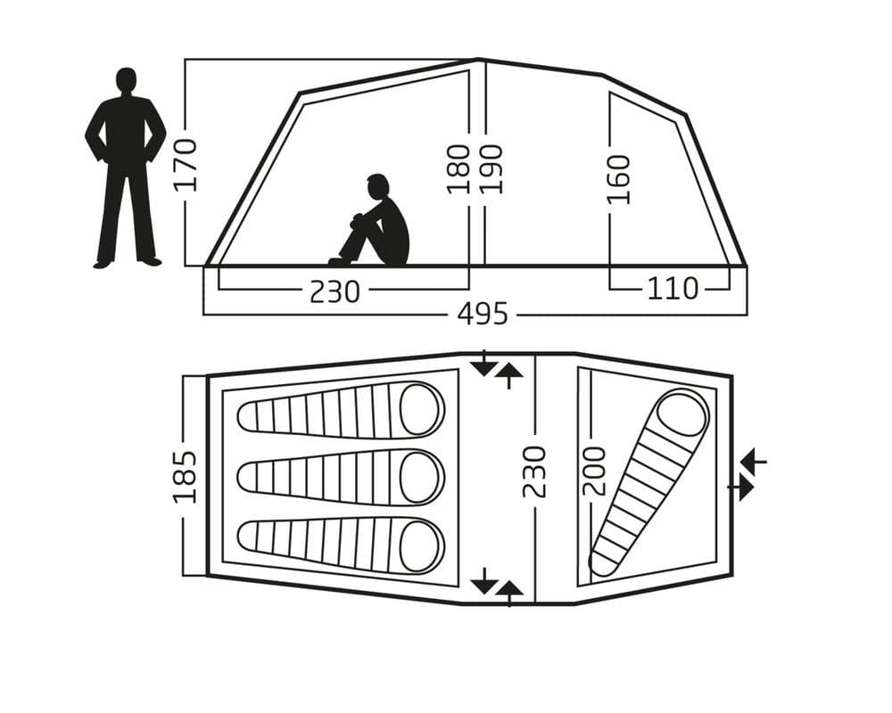 新品ノルディスク レイサ4 NORDISK Reisa 4PU 18.15万円
