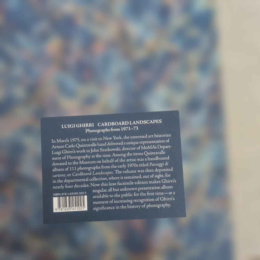 【写真集】ルイジ・ギッリ Cardboard Landscapes