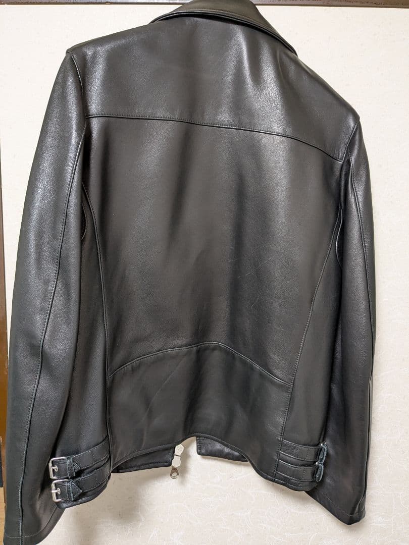 チンクアンタ ダブルライダースジャケット 42 黒