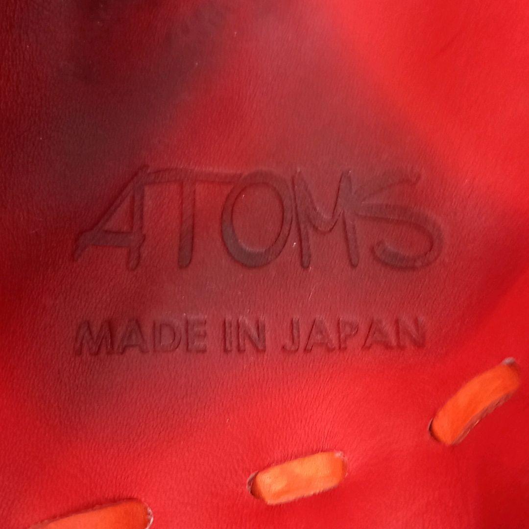 アトムズ ATOMS 硬式グローブ 左投げ投手用 大人 レッド 小型 寺田レザー