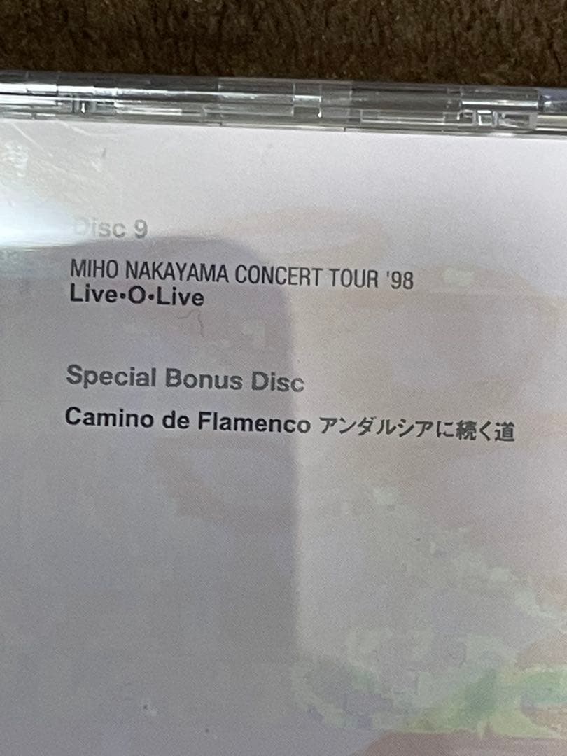 欠品あり 中山美穂　Miho Nakayama Complete DVD BOX