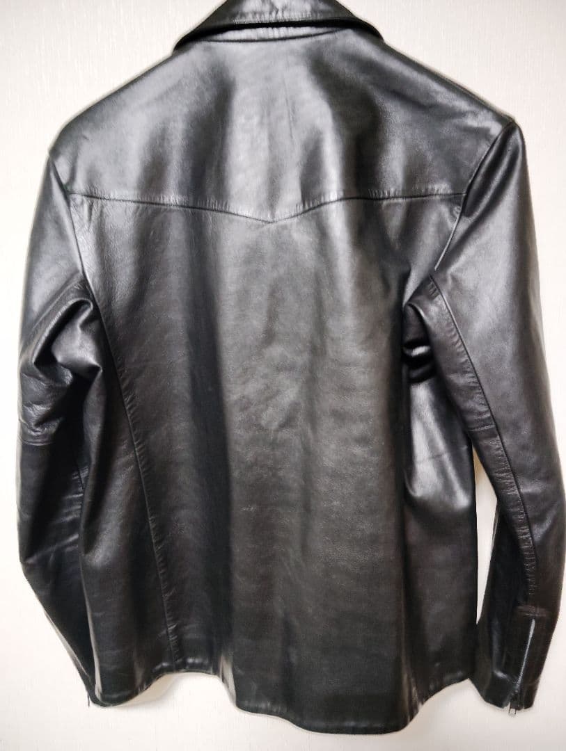 馬革 　ラッドミュージシャン　レザージャケット サイズ44 黒