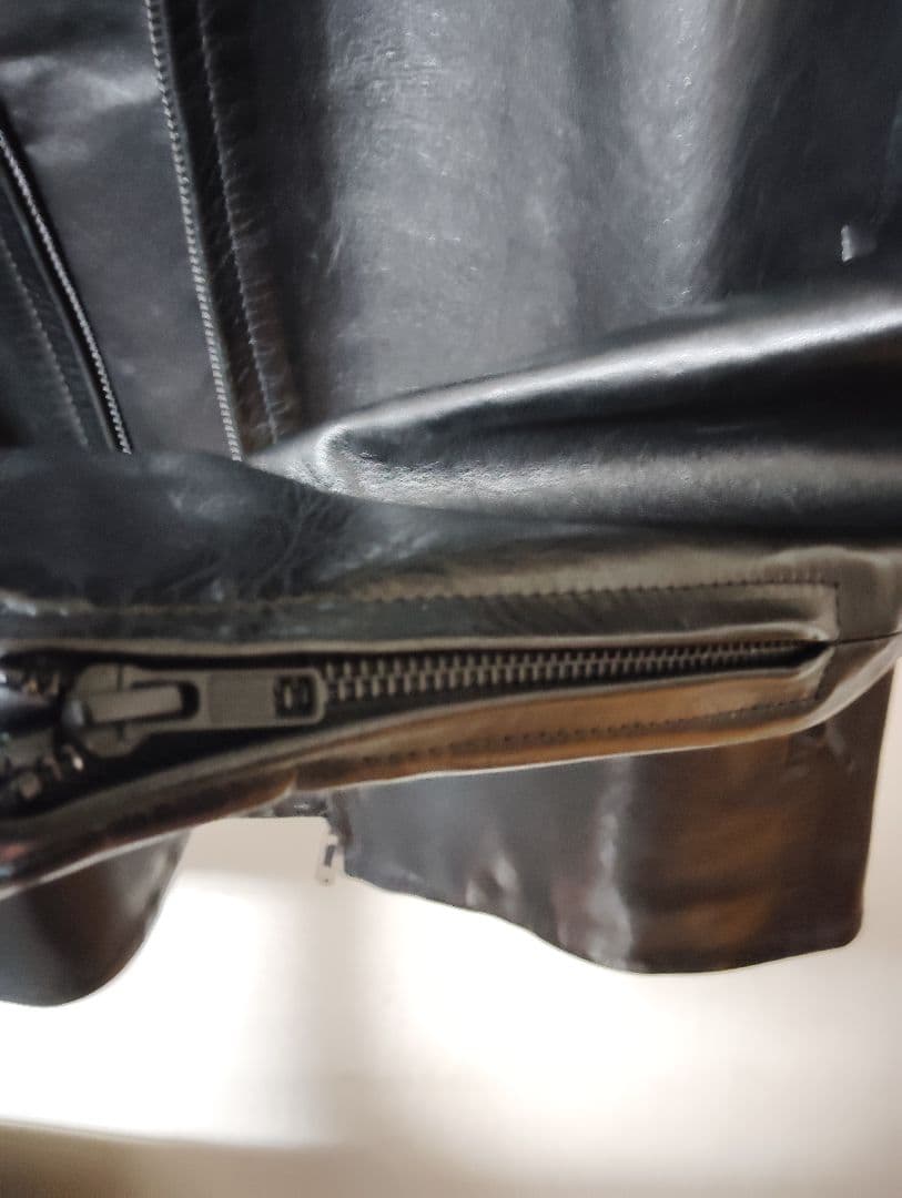 馬革 　ラッドミュージシャン　レザージャケット サイズ44 黒