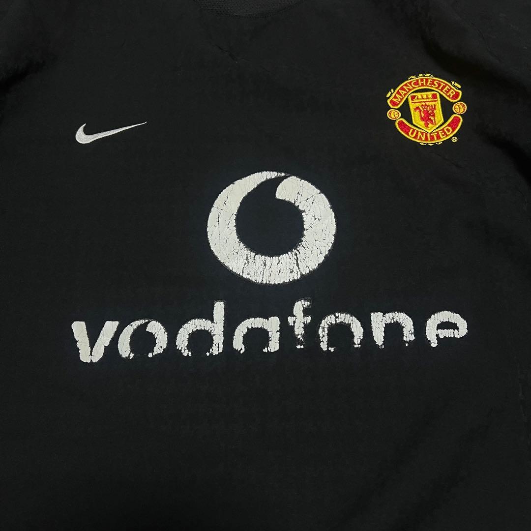 希少 03/05 マンチェスターユナイテッド ゲームシャツ XL 背番号無し 黒