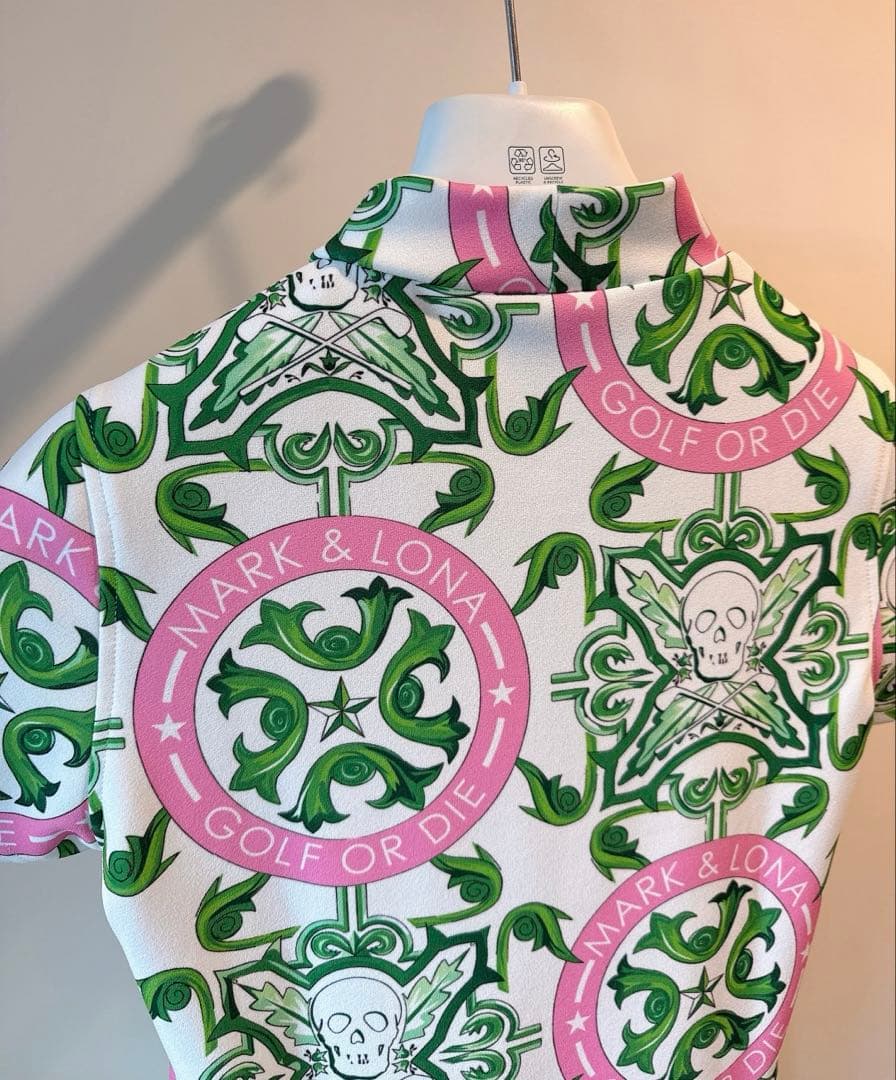 新品⭐️ MARK&LONA モックネックシャツ レディース 正規品 マーク&ロナ