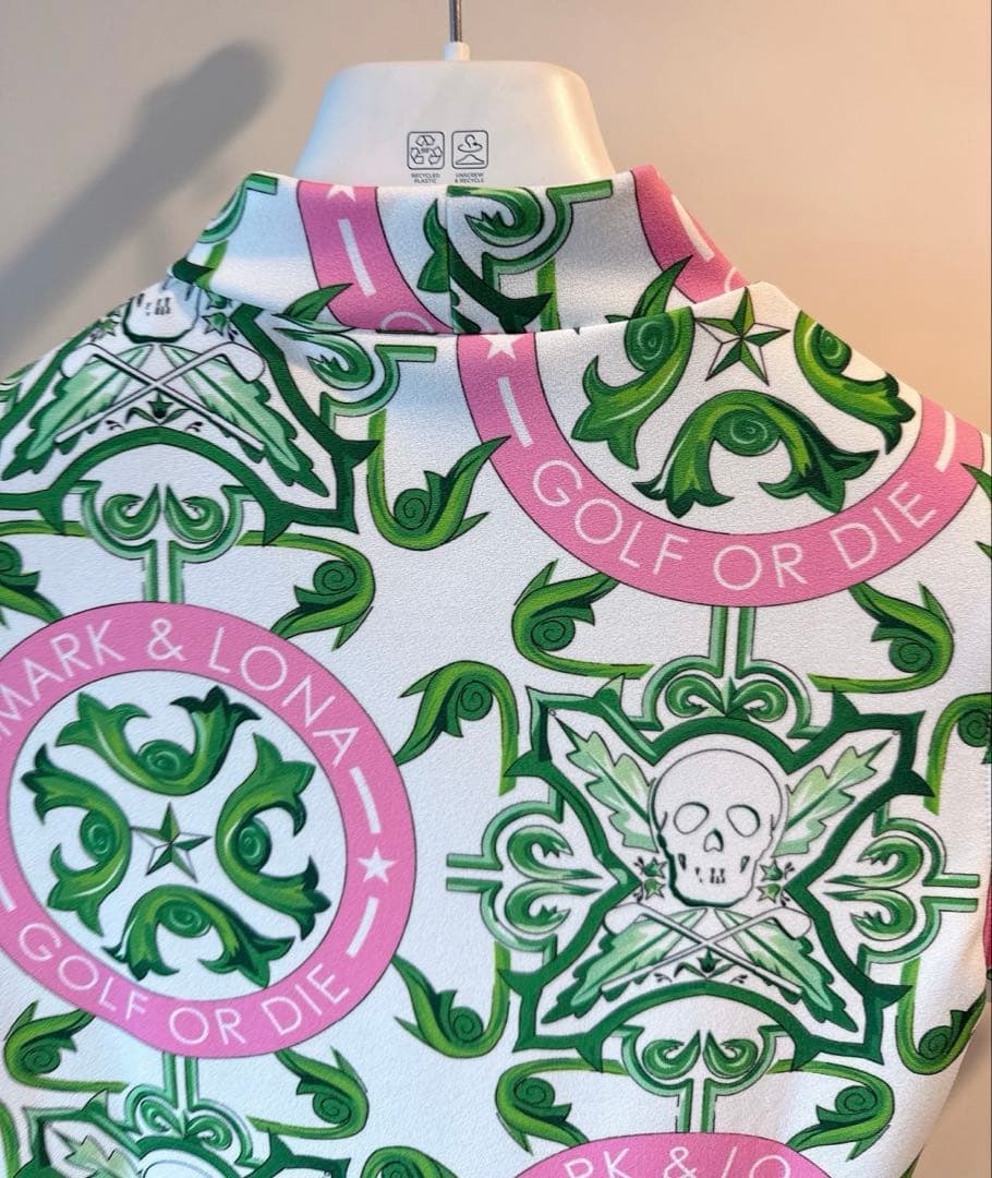 新品⭐️ MARK&LONA モックネックシャツ レディース 正規品 マーク&ロナ