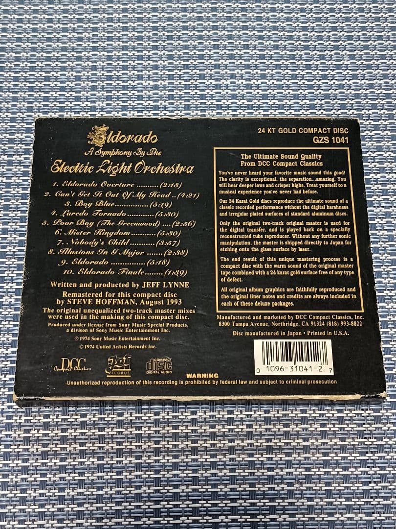【24K Gold CD】エレクトリック・ライト・オーケストラ／Eldorado