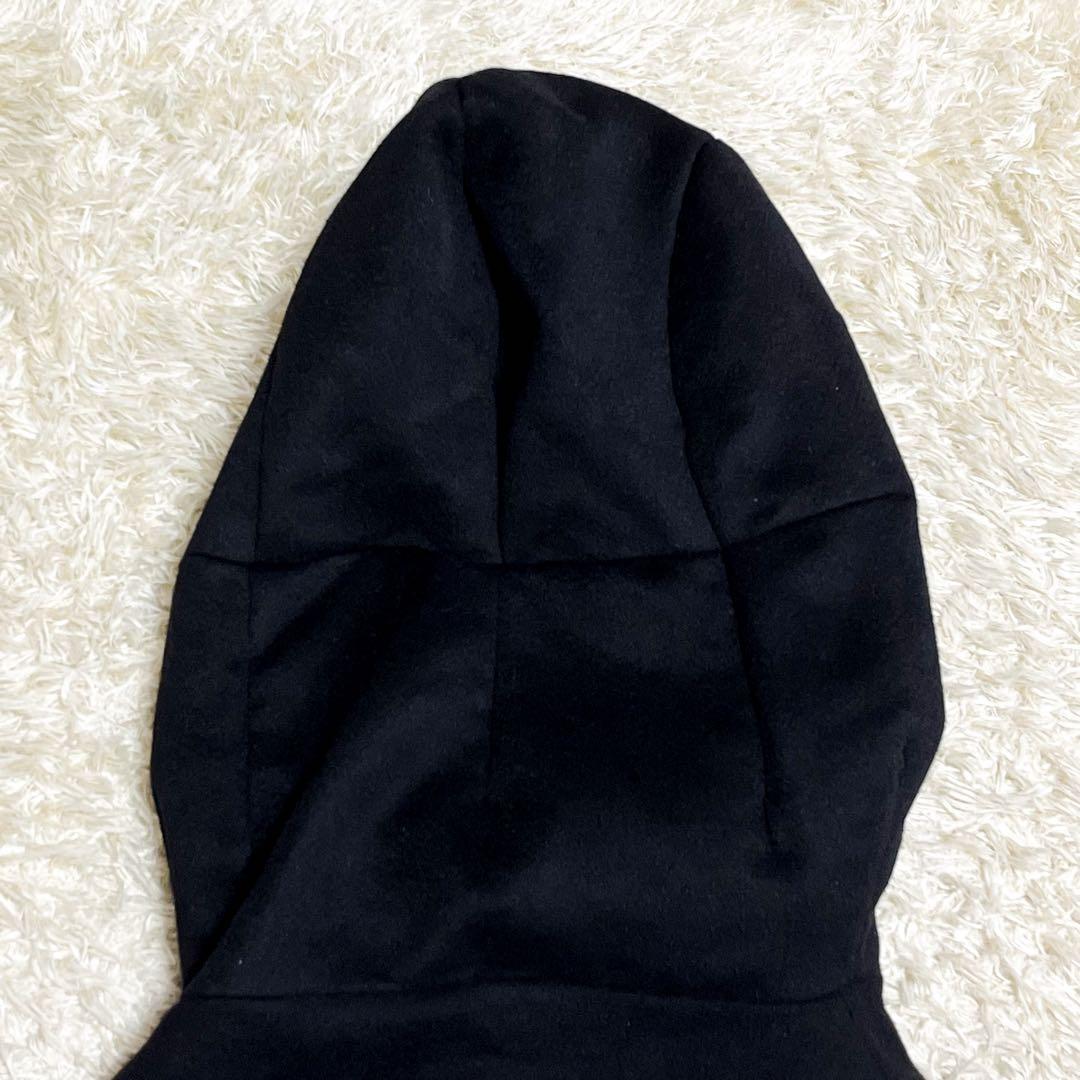 SWAMPGOD ハンドメイドバラクラバフーディ ブラック フード