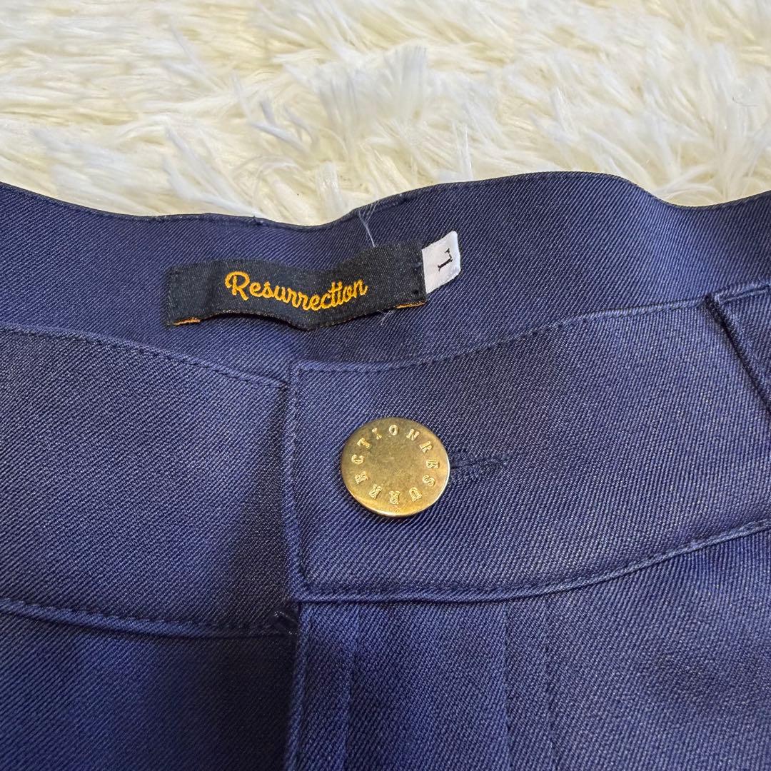 【レザレクション】美品 セットアップ モックネック ハーフパンツ L メンズ