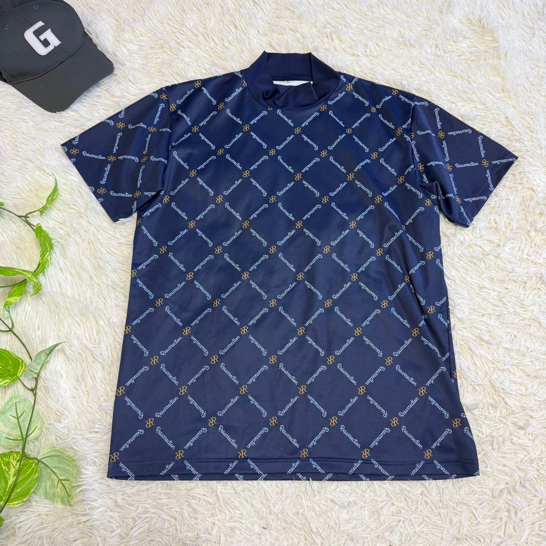 【レザレクション】美品 セットアップ モックネック ハーフパンツ L メンズ