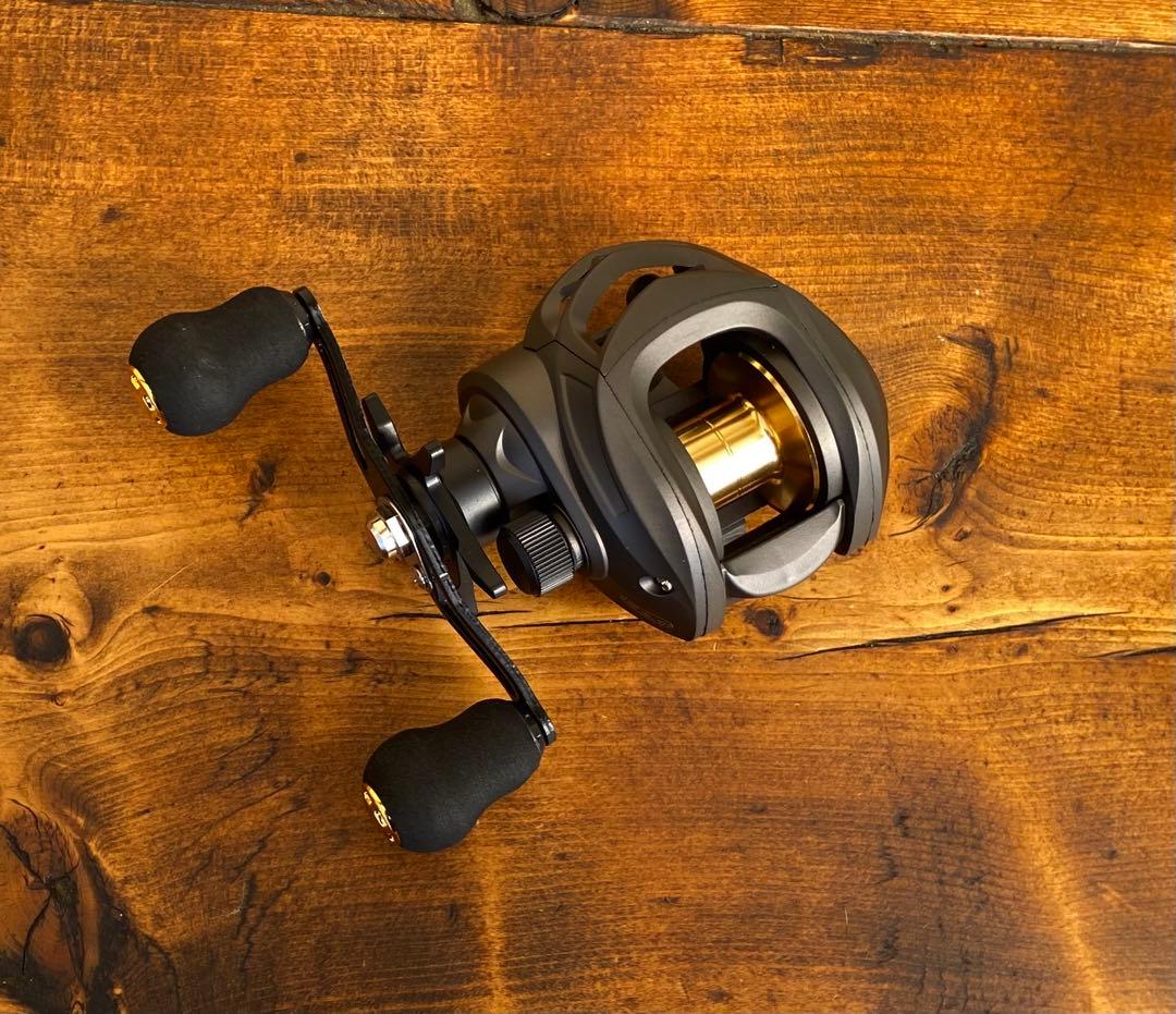 バス釣りセット　テレスコロッド　6ft ベイトリール　ランディングネット　軽量