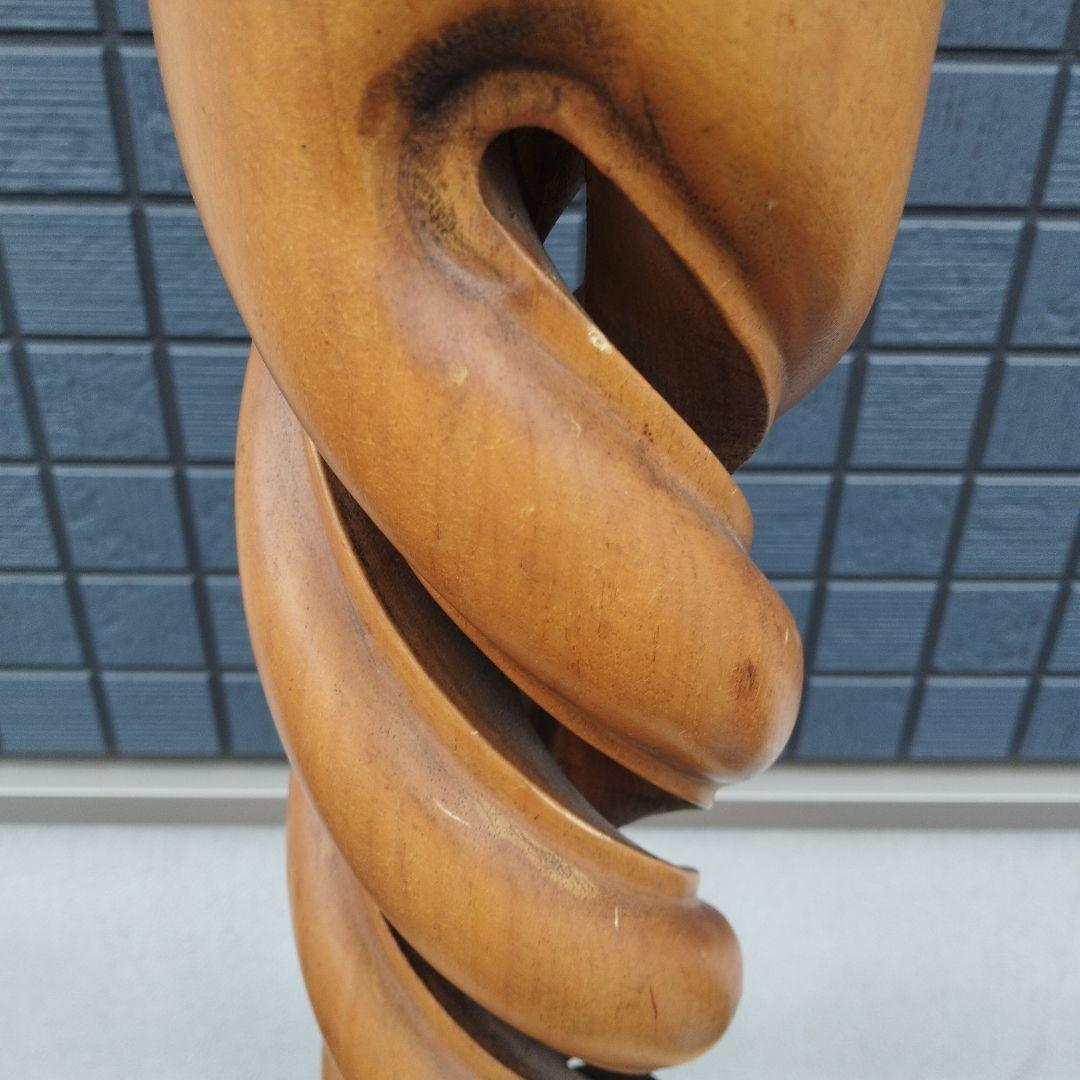 アンティーク バーリーツイスト花台ディスプレイ台✨ガハハ本舗アンティーク市✨