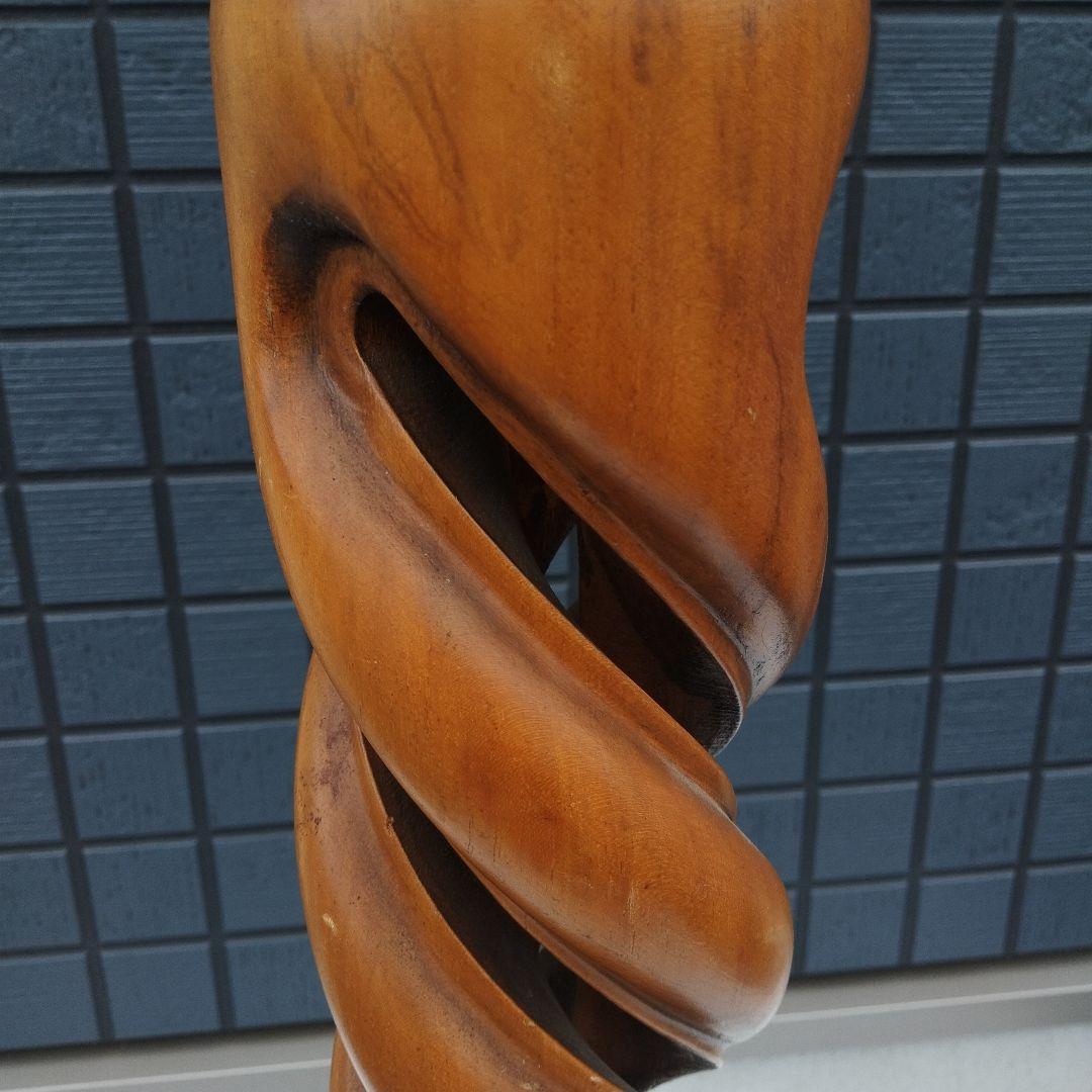 アンティーク バーリーツイスト花台ディスプレイ台✨ガハハ本舗アンティーク市✨