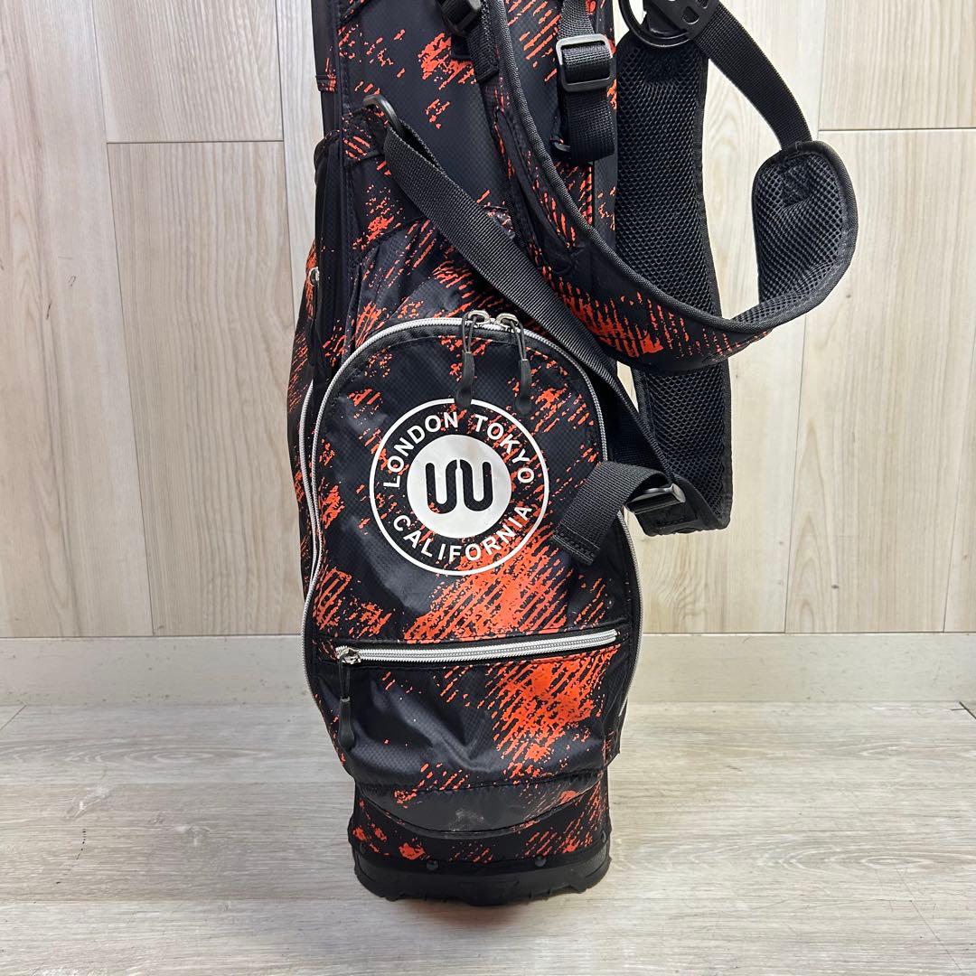 【ゴルフ】オウル スタンド式ゴルフキャディバッグ 軽量　分割　シューズバッグ付