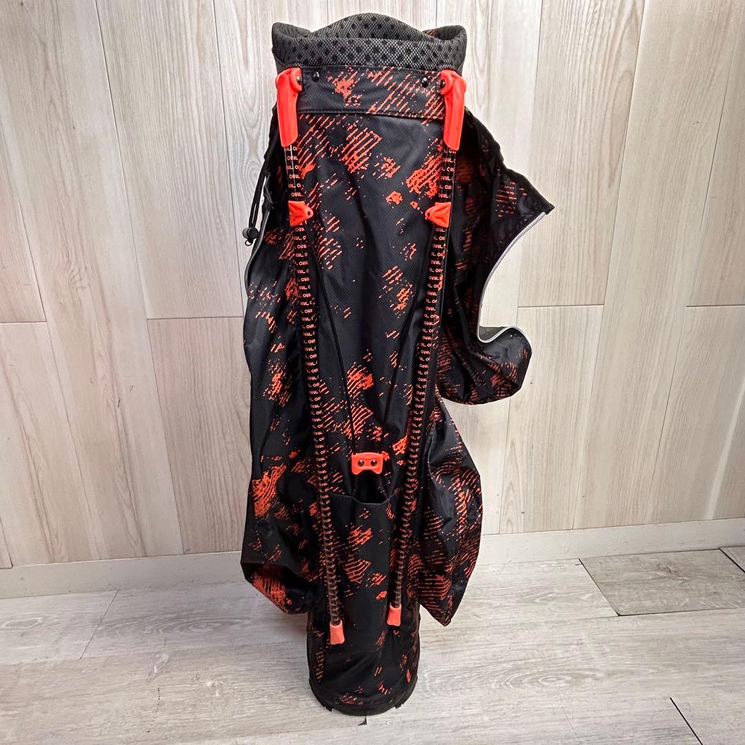 【ゴルフ】オウル スタンド式ゴルフキャディバッグ 軽量　分割　シューズバッグ付