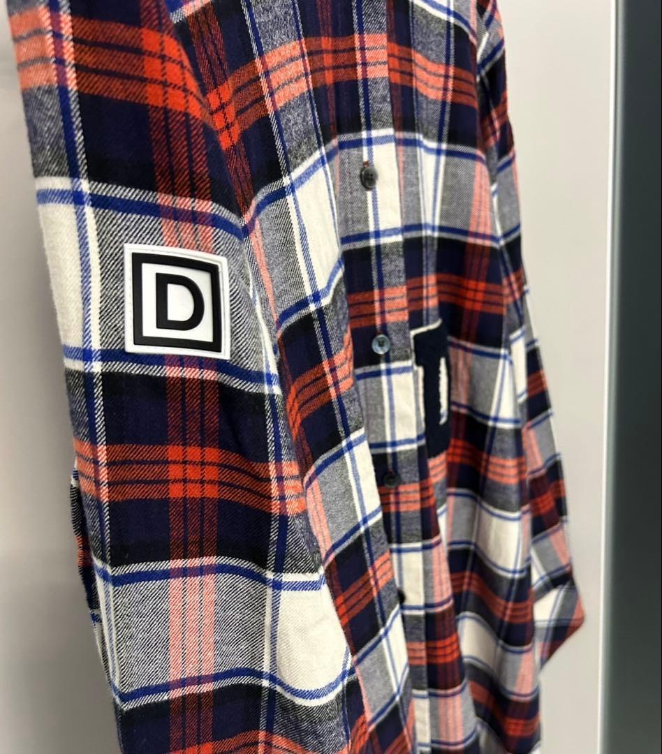 ダブルスタンダードクロージング タータンチェック シャツワンピース