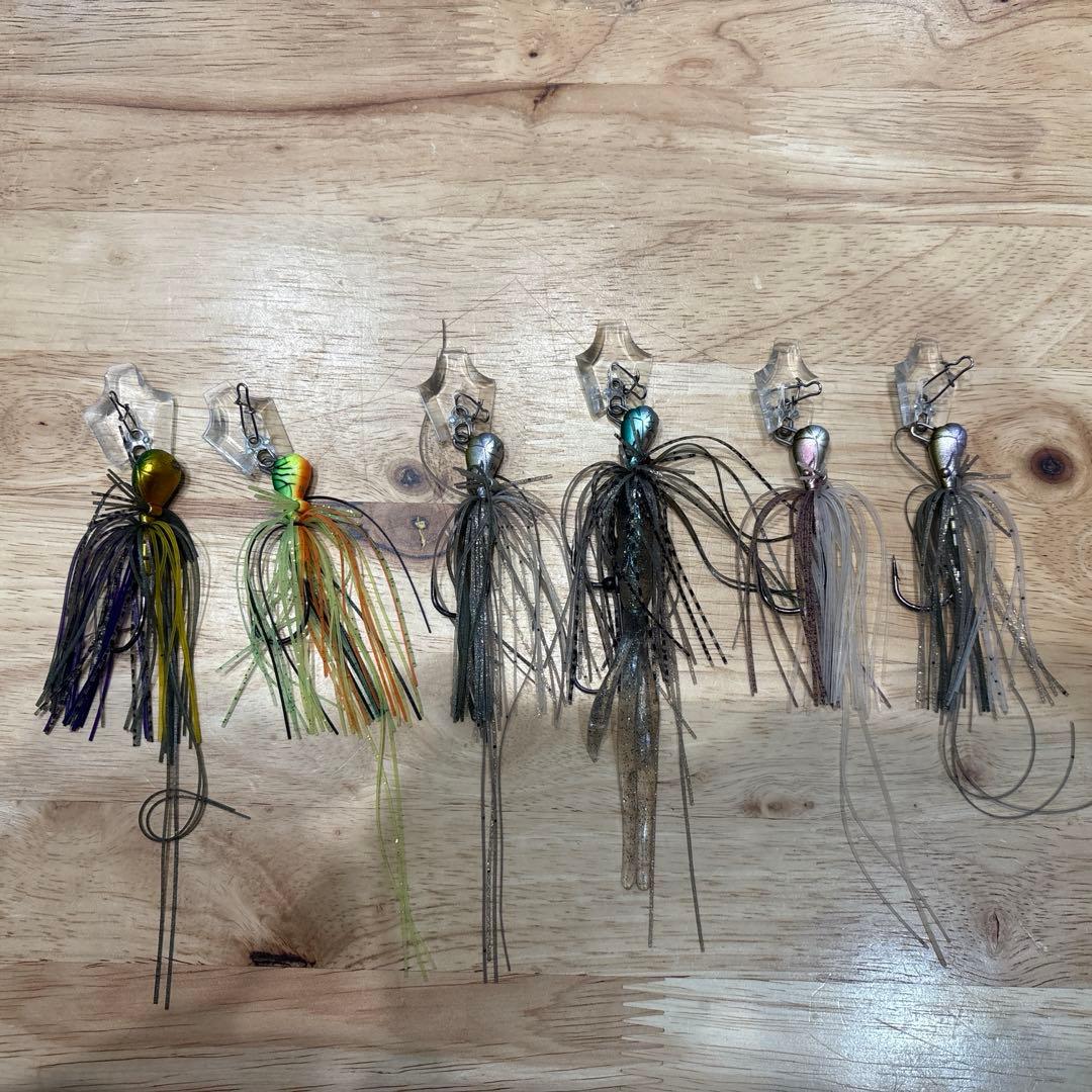 スピナーベイト　チャター　まとめ売り