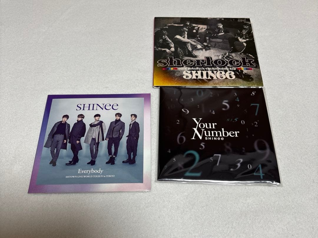 SHINee 日本アルバムまとめ売り11枚&DVD&ファイル&トレカ12枚