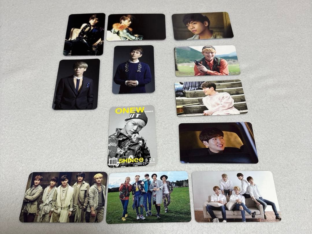 SHINee 日本アルバムまとめ売り11枚&DVD&ファイル&トレカ12枚