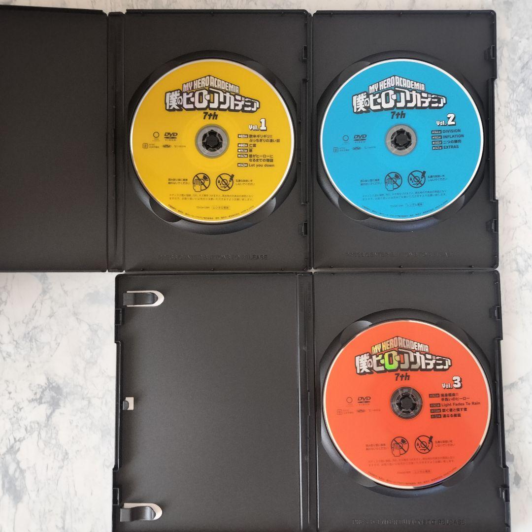 DVD　僕のヒーローアカデミ1期〜7期、劇場版　計43巻　不織布ケース