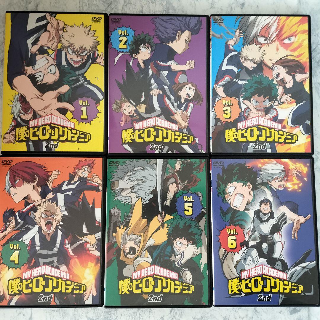 DVD　僕のヒーローアカデミ1期〜7期、劇場版　計43巻　不織布ケース