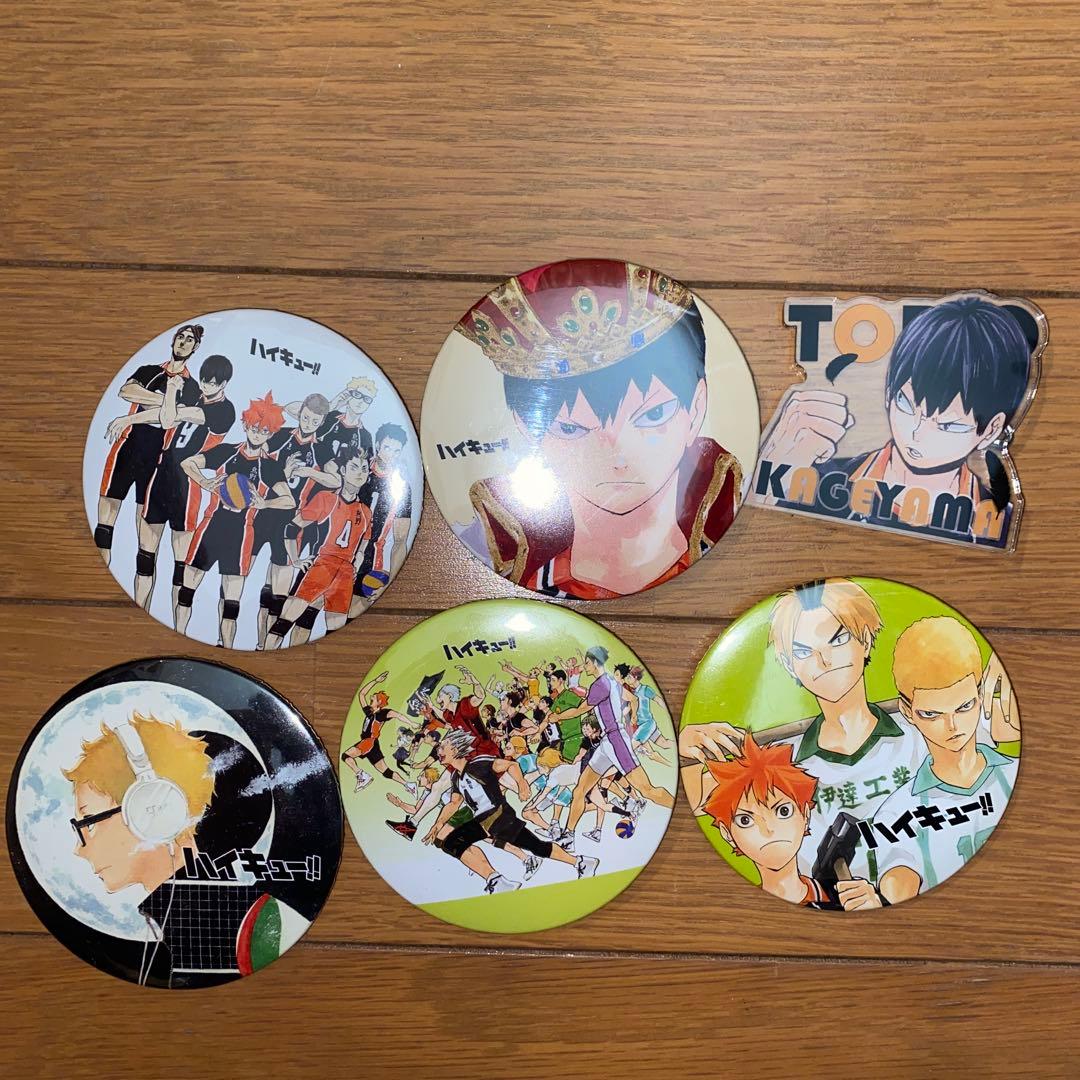 ハイキュー‼︎ Haikyuu!! トートバッグとバッジセット