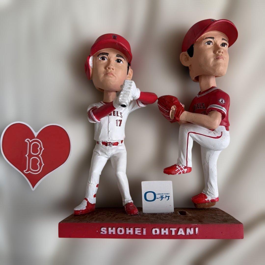 大谷翔平 ダブルボブルヘッド 17 ヘルメット欠け