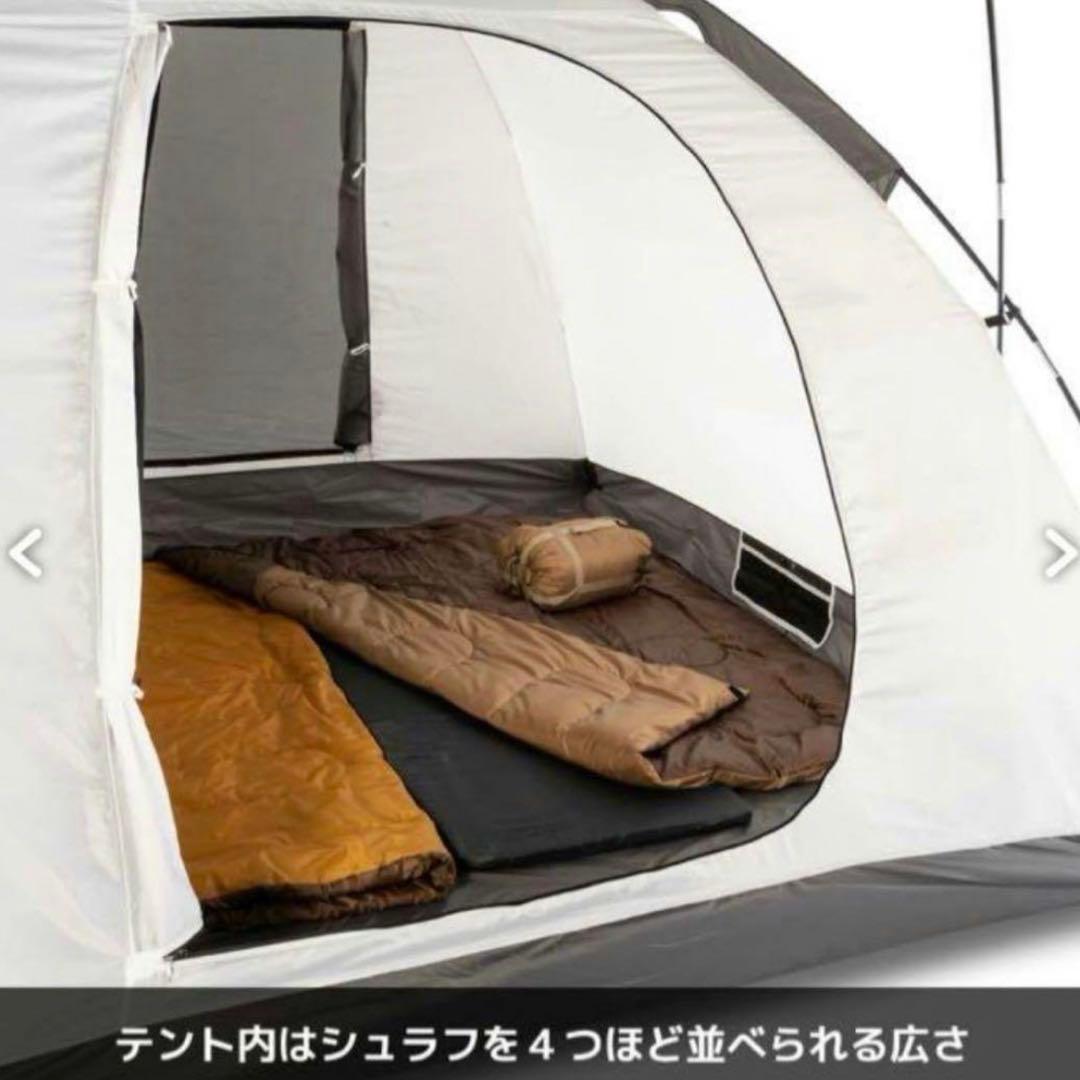 新品未使用未開封　ワークマン　ワイドミシックドームテント　ホワイト　3〜4名用