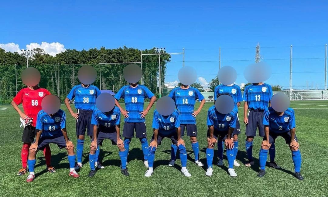 磐田東高校サッカー部ユニフォーム　M チームジャージ　インナー＆スパッツ付属