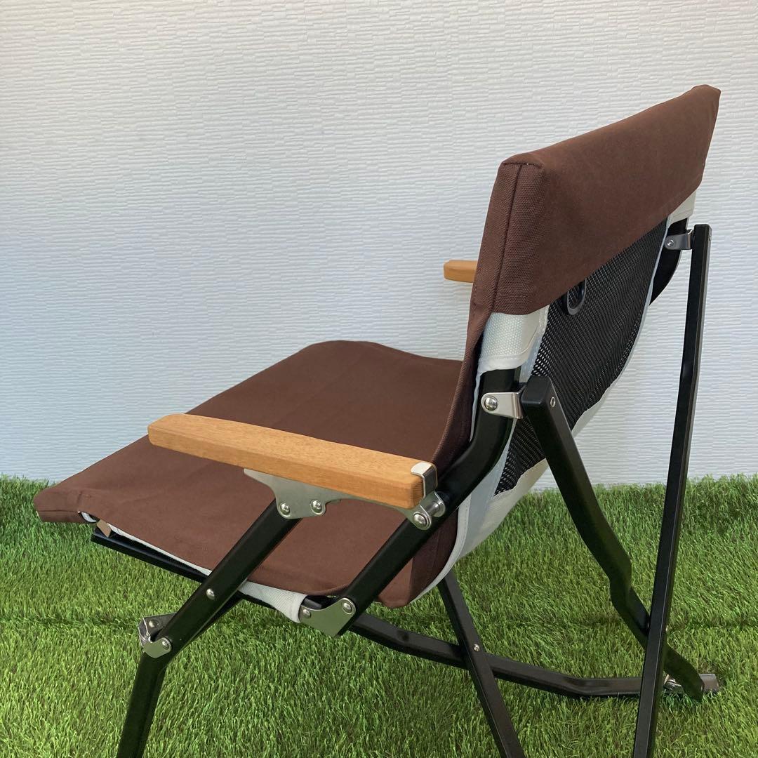 ブラウン 2脚分 ローチェアショート用 シートカバー 8号帆布 スノーピーク