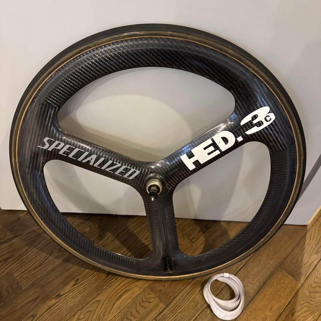 し*0様 HED3 700c フロント ホイール ➕ラウンドデカール