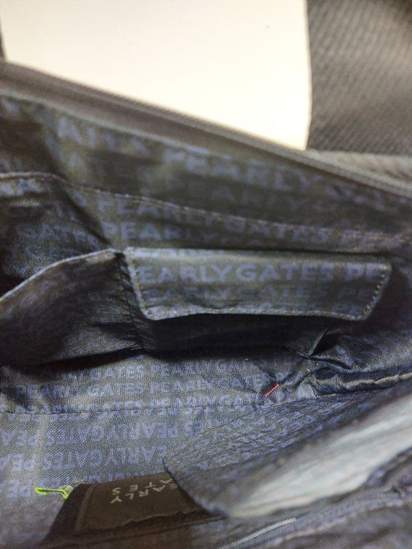 PEARLY GATES トートバッグ ネイビー　カートバッグ