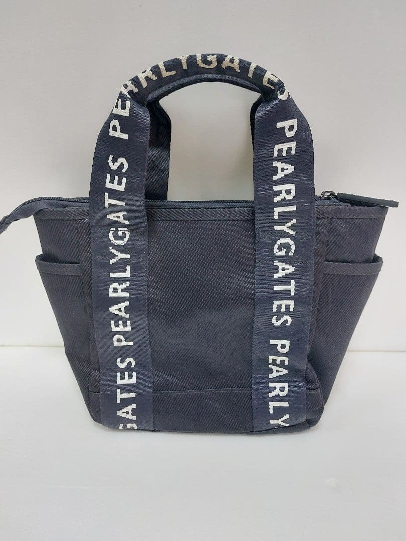 PEARLY GATES トートバッグ ネイビー　カートバッグ