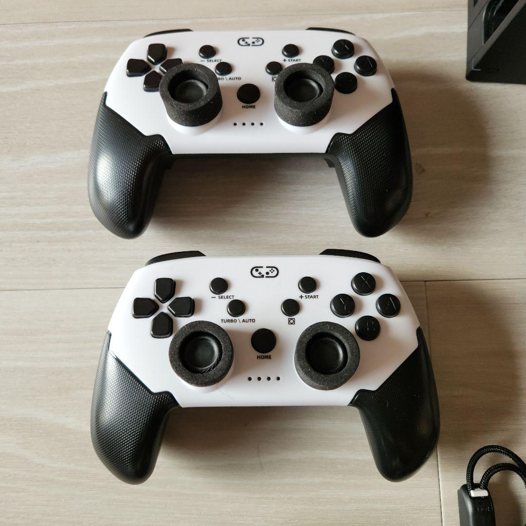 Nintendo Switch 本体+コントローラー2台+256GB SDカード