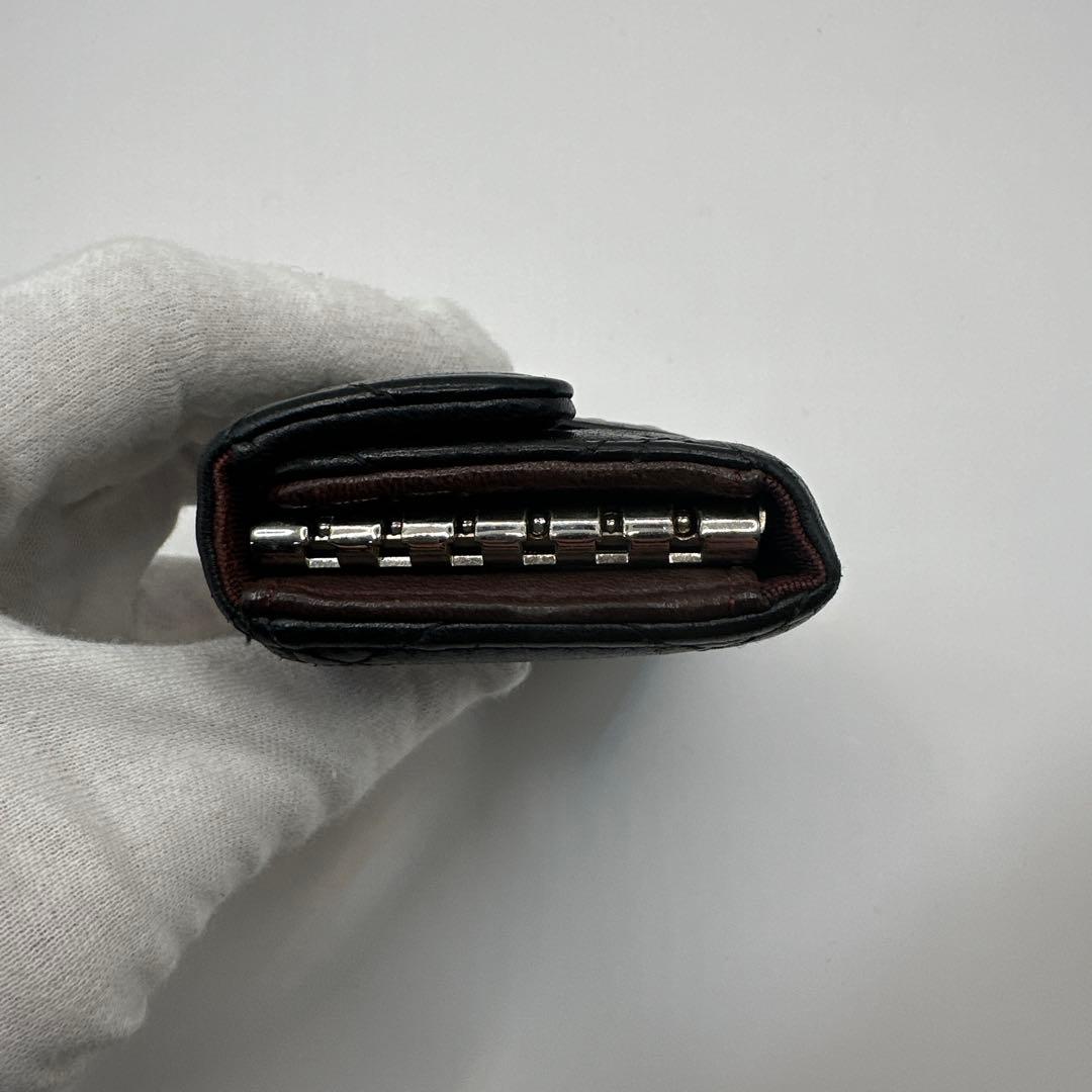 CHANEL マトラッセ　キーケース6連　ブラック