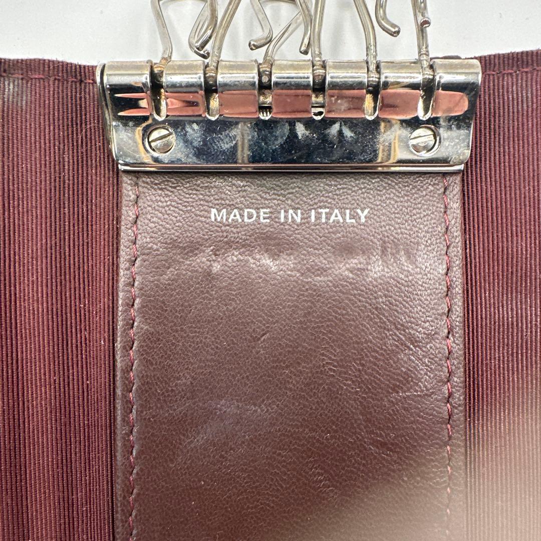 CHANEL マトラッセ　キーケース6連　ブラック